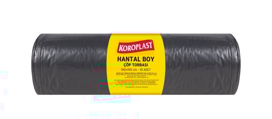 Koroplast Ofis İşyeri için Hantal Boy Çöp Torbası 100*150cm 10'lu