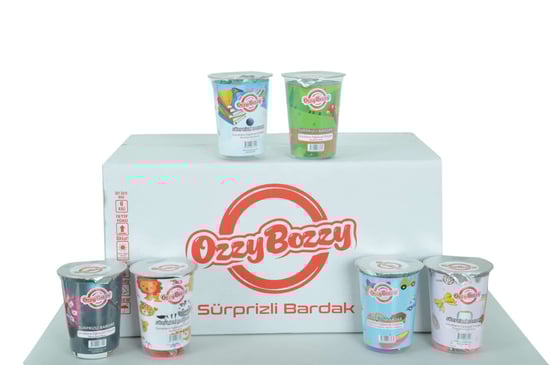 Ozzy Bozzy Sürprizli Atıştırmalık Bardak 30 Lu Standart Koli