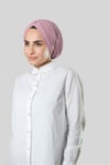 Hürrem Bone Pudra Drapeli Salaş Tesettür Bone Sandy Büzgülü 2315_06