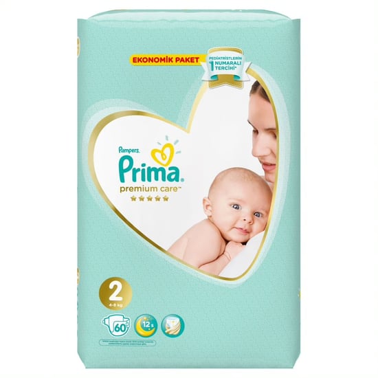 Prima Bebek Bezi Premium Care 2 Beden Jumbo Paket 60 Adet