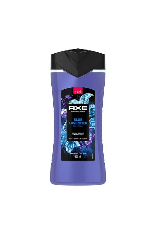 Axe Premium Collection Blue Lavender 3 In 1 Vücut Saç Yüz Duş Jeli  300 ml