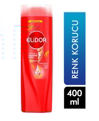 elidor,şampuan,400 ml, saç şampuanı, elidor şampuan, renk koruyucu,toptan satış,toptantr