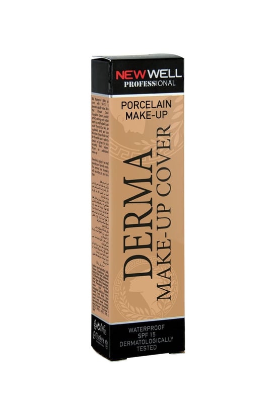 New Well Derma Cover Make Up-01 - Gold Fondöten