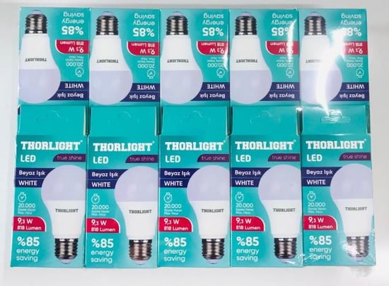 Thorlıght 9'3w Beyaz Led Işık 10'lu