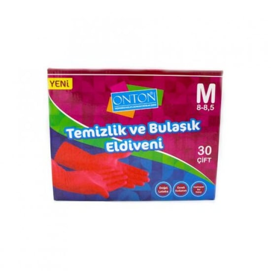 Onton Bulaşık Eldiveni 8-8,5(M)