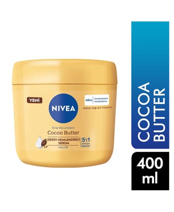 Nivea El ve Vücut Bakım Kremi 400 ml  Cocoa Butter