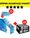 Falım (5'li 7gr x 100 Adet) - Olips (28gr x 24) Avantajlı Işıl Nane Sakız ve Olips Keskin Mentol Aromalı Paketi