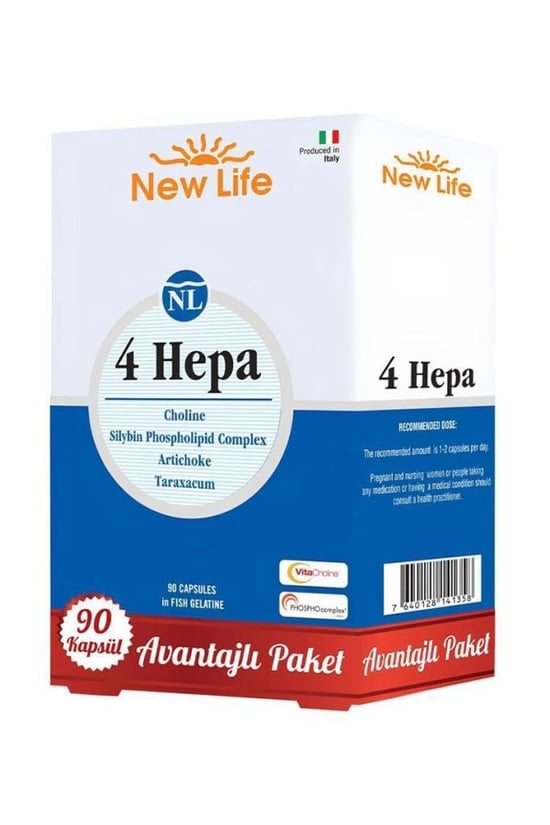 New Life 4 Hepa 90 Kapsül