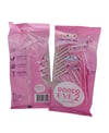 Dorco Eve2, banyo tıraş bıçağı, kayganlaştırıcılı tıraş bıçağı, 2 bıçaklı tıraş bıçağı, kadın tıraş bıçağı, tek kullanımlık jilet, poşetli jilet, banyo için jilet, pürüzsüz tıraş, nemlendirici tıraş bıçağı, tıraş bıçağı 5li,toptan tıraş bıçağı,toptan dorco