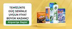 Temizlikte Güç Seninle Uygun Fiyat, Büyük Kazanç! kampanya resmi