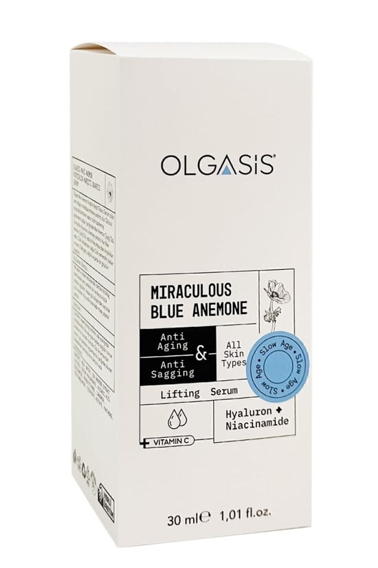 Olgasis Miraculous Blue Anemone Detox Serum Hızlı Onarım & Yaşlanma Karşıtı Bakım 30ML