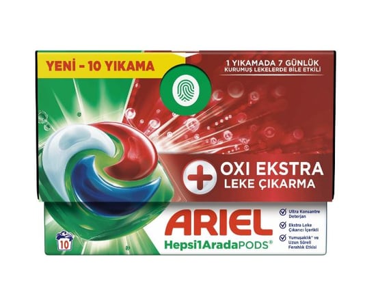 Ariel Çamaşır Deterjan Kapsülü Pods Oxi 10'lu