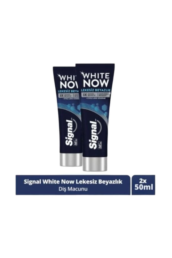 Signal White Now Lekesiz Beyazlık Diş Macunu 50+50 Ml