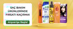Saç Bakım Ürünlerinde Fırsatı Kaçırma! kampanya resmi