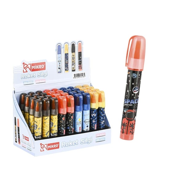 Mikro Otomatik Silgi Erkekler İçin  Rk-301 36'Adet