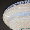 Erbay Sıva Üstü Led Panel Yuvarlak 45 Watt-Beyaz Saray Desenli-Beyaz-Günışığı