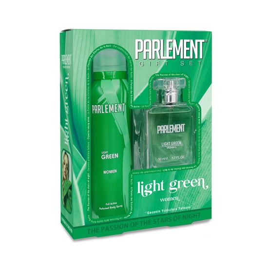 Parlement Kadın Parfüm 50 ml + Doedorant 150 ml Light Green,erkek parfüm,parfümler,erkek parfümleri,parfüm fiyatları,kozmetik ürünleri,toptan kozmetik,toptan satın al,toptantr,toptan mağazacılık