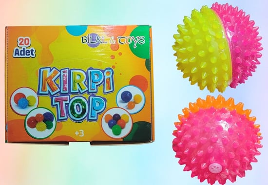 Bilal&Toys Sesli Kirpi Topu