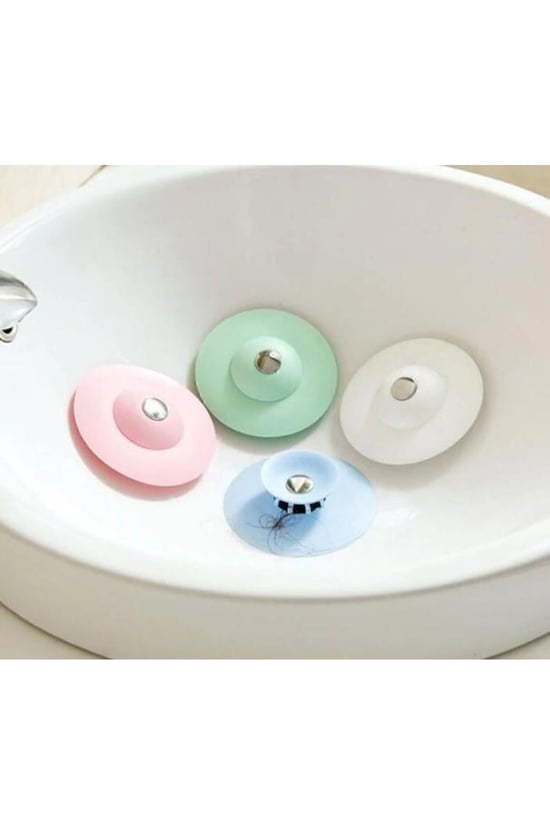 DİYARI FIRSAT Lavabo ve küvet tıkacı süzgeç silikon lavabo gider tıpası 1 adet  