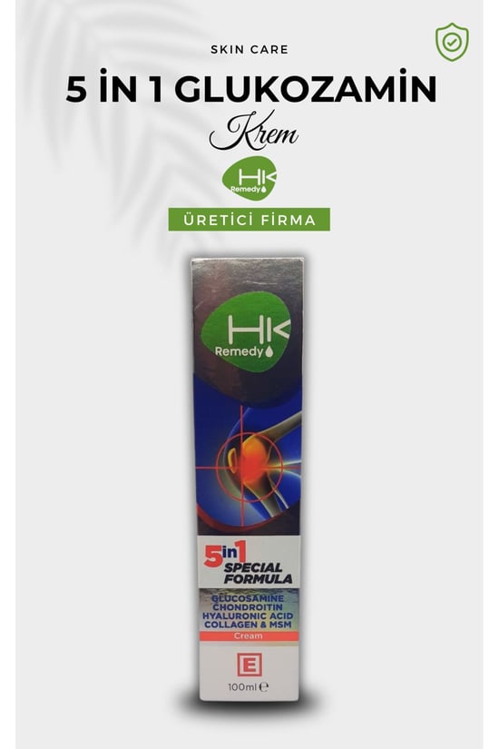 HK Remedy 5 in 1 Özel Formül Diz Ağrı Kremi 100 ml
