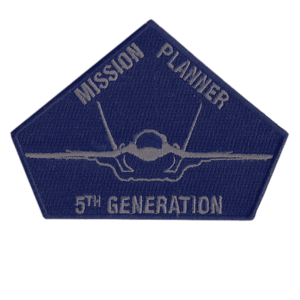 P Parla Aplike Ütü İle Yapışan Mission Planner Lacivert Arma 6 cm