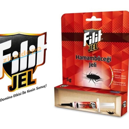 Filit Hamam Böceği Jeli Böcek Kovucu  5 Gr