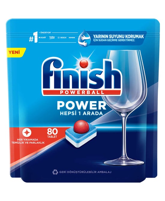 Finish Hepsi Bir Arada 80 Tablet Bulaşık Makinesi Deterjanı