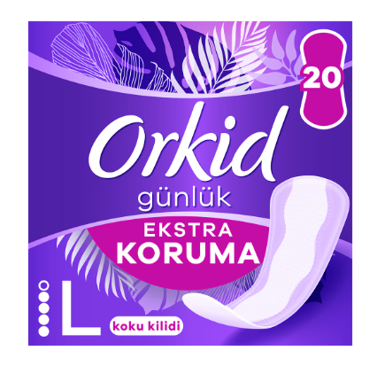 Orkid Günlük Ped Uzun 20 Li