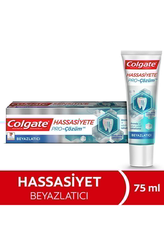 Colgate Hassasiyete Pro-Çözüm Beyazlatıcı Diş Macunu 75 ml