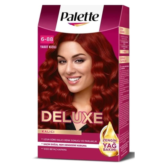 Palette Deluxe 6/88 Yakut Kızılı Saç Boyası