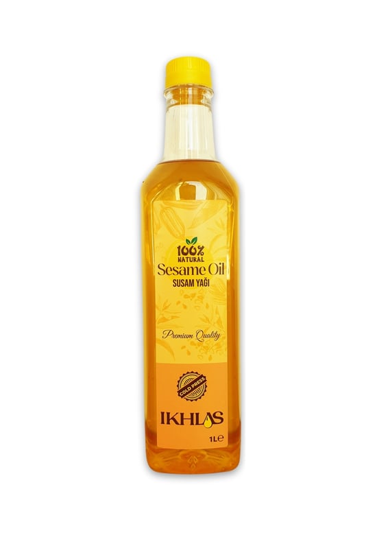 Ikhlas  Soğuk Sıkım Susam Yağı 1 lt