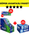 Falım Nane Aromalı Sakız (5'li 7gr x 100 Adet)- Olips Mentol Okaliptus Şeker 24’lü Paket (28gr x 24 Adet) Avantajlı Falım-Olips Paketi