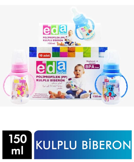 Lüx Eda Bebe 150 ml Kulplu Biberon Kutulu,biberon kutu,biberon kutu fiyatları,biberon fiyatları,anne bebek,biberon,toptan satın al,toptantr,toptan mağazacılık,online toptan mağazacılık