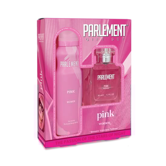 Parlement Kadın Parfüm 50 ml + Doedorant 150 ml Pink,reerkek parfüm,parfümler,erkek parfümleri,parfüm fiyatları,kozmetik ürünleri,toptan kozmetik,toptan satın al,toptantr,toptan mağazacılık