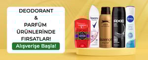 Deodorant & Parfüm Ürünlerinde Fırsatlar! kampanya resmi