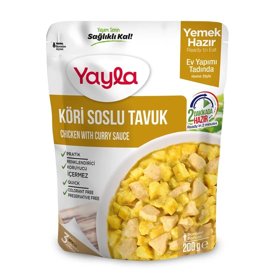 Yayla Köri Soslu Tavuk 200gr