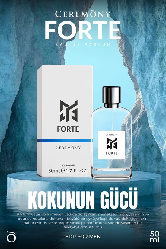 Ceremony Forte Erkek Parfüm 50 Ml