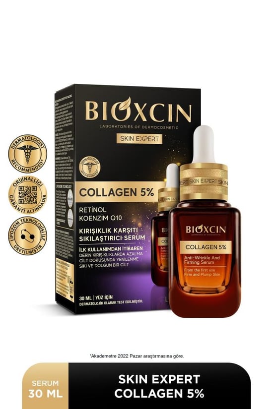 Bioxcin Collagen Retinol Kırışıklık Karşıtı Sıkılaştırıcı Serum 30 ml