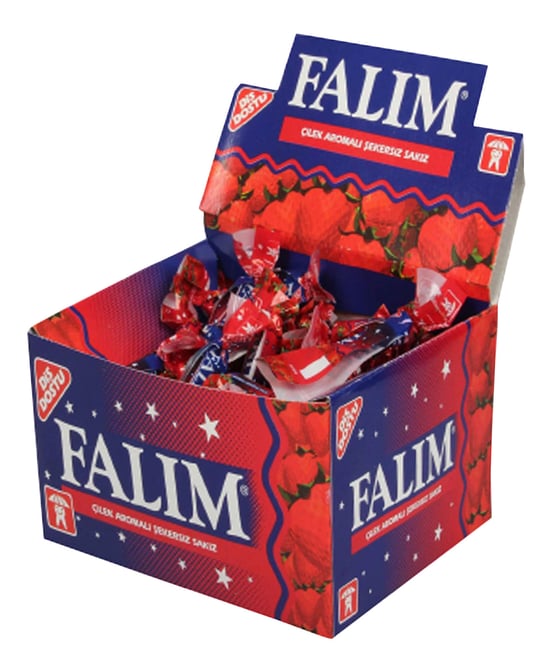 falım, sakız, çilekli sakız, şekersiz sakız,toptan sakız,toptan falım,uygun fiyatlı falım,uygun fiyatlı toptan sakız