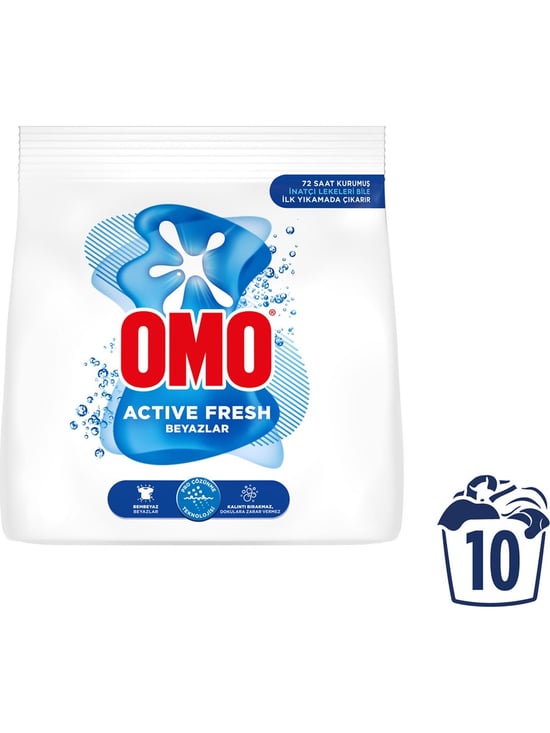 Omo 1.5 Kg Active Fresh Beyazlar