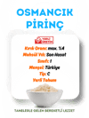 Mytat Doğal Yerli Üretim Osmancık Pirinç 1 kg