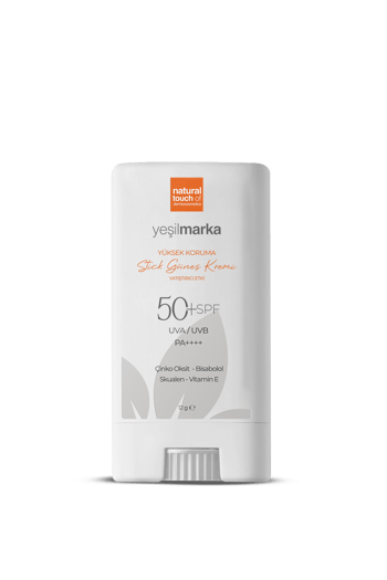 Yeşil Marka Stick Güneş Kremi 50 Faktör (SPF) 12 gr