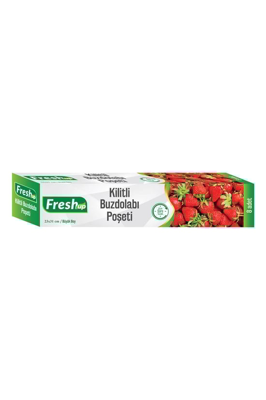 Fresh-Up Kilitli Buzdolabı Poşeti 23x31cm 8li