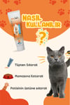 Petlook Kedi Maltı Hairball Tüy Yumağı Önlemeyi Destekleyen Kedi Maltı, Kedi Ödülü, Kedi Vitamini 115 GR