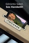 Torima KTS-1738 Ahşap Bluetooth Hoparlör | Telefon Standı, Derin Bas, USB + TF Kart Girişli, Taşınabilir ve Şarjlı Speaker