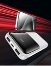 Yesido CG10 5in1 12W Şarj Aleti Kablo Powerbank Flash Bellek Airpods Set Beyaz