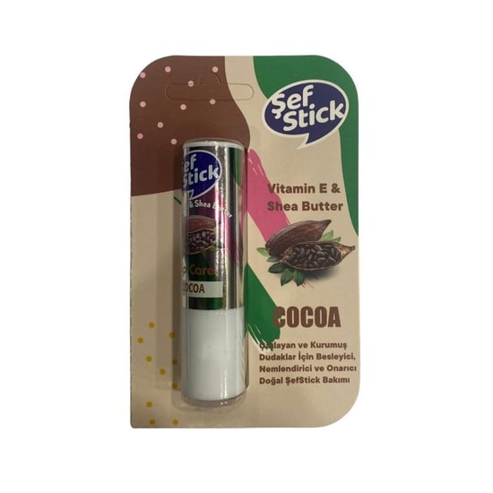 Şef Stick Cocoa Dudak Koruyucu 4,8 g