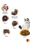 Kedi Tırmalama Oyuncağı, Sihirli Kedi Oyuncağı, Çıngıraklı Tırmalama Panosu, Kedi Oyuncağı