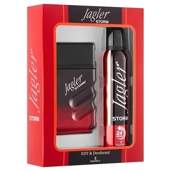 Jagler Set Storm 90ml Edt 150ml Deodorant - Erkek Parfüm Set