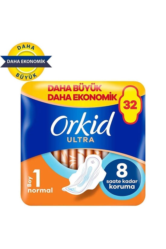 Orkid Ultra Gündüz Normal Hijyenik Ped 32'li